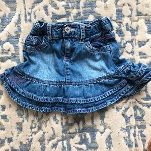 Denim Flared Skirt (3M)